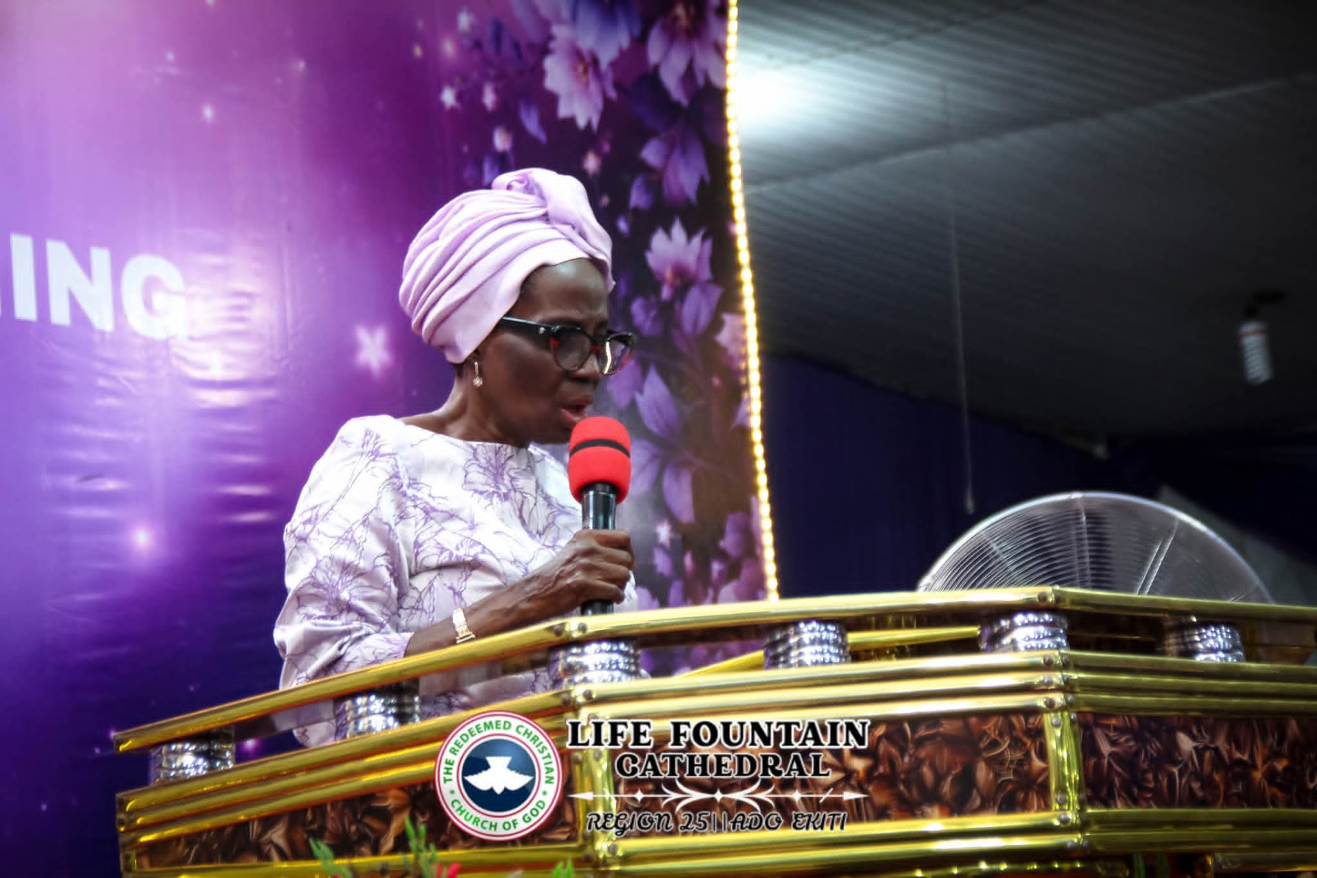Speaking from the pulpit